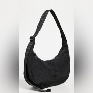 Baggu Medium Nylon Crescent Bag - Black